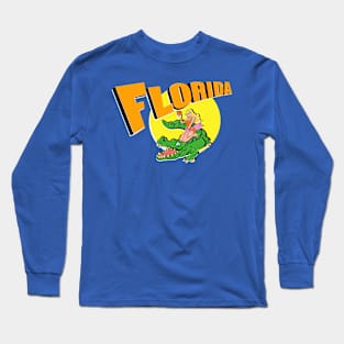 Florida Pinup Long Sleeve T-Shirt